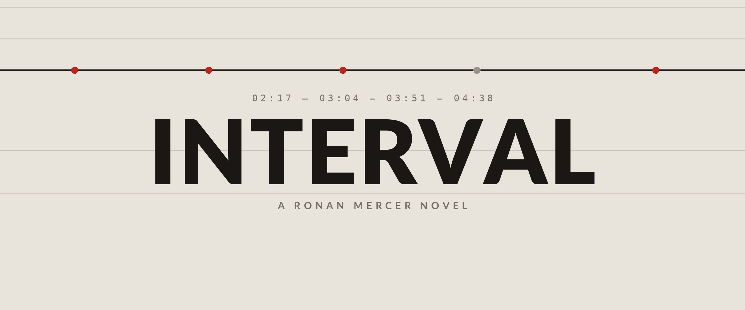 INTERVAL, A Ronan Mercer Novel